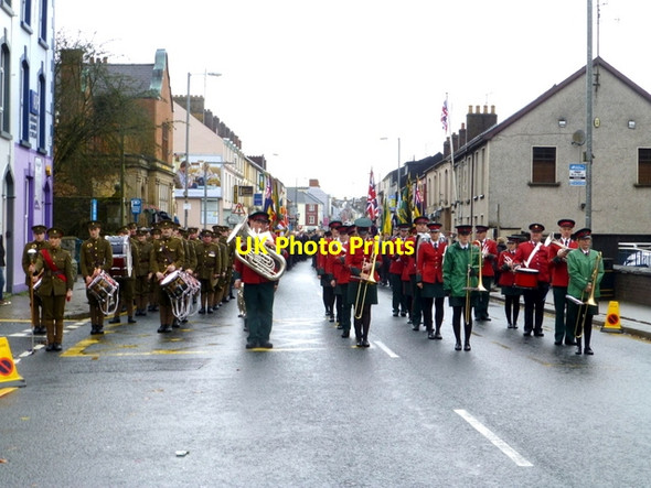 Photo 6"x4" Marching bands, Remembrance Sunday, Omagh Omagh c2015