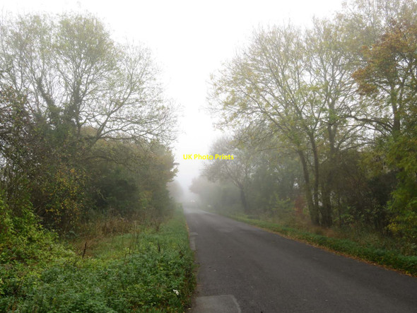 Photo 6"x4" Green Lane heading east to Chesterton Little Chesterton c2015