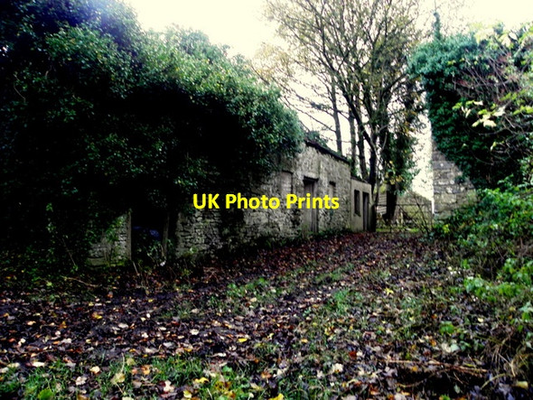Photo 6"x4" Ruined farm buildings, Golan Mountjoy\/H4277 c2015