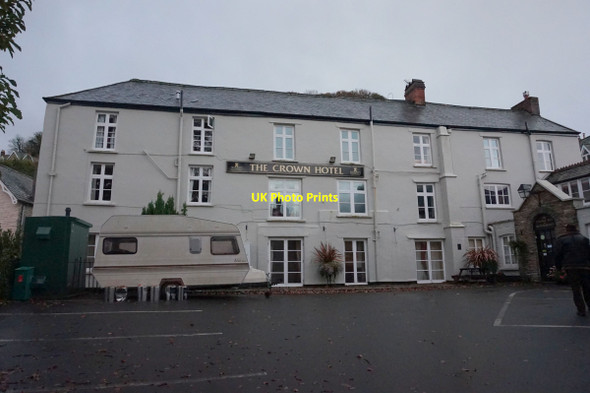 Photo 6"x4" The Crown Hotel, Lynton Lynton c2015