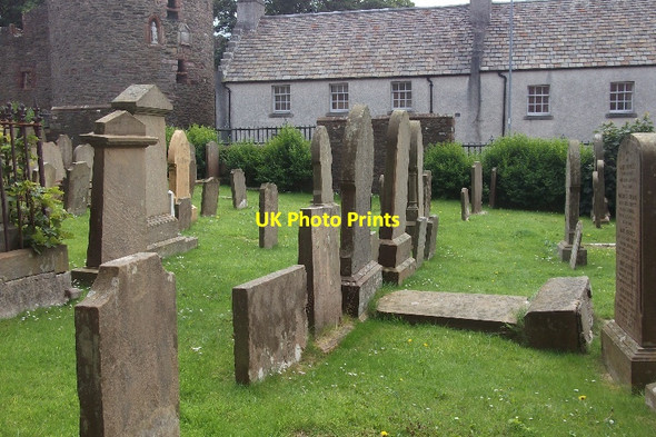 Photo 6"x4" Kirkyard, St Magnus Cathedral Kirkwall c2015