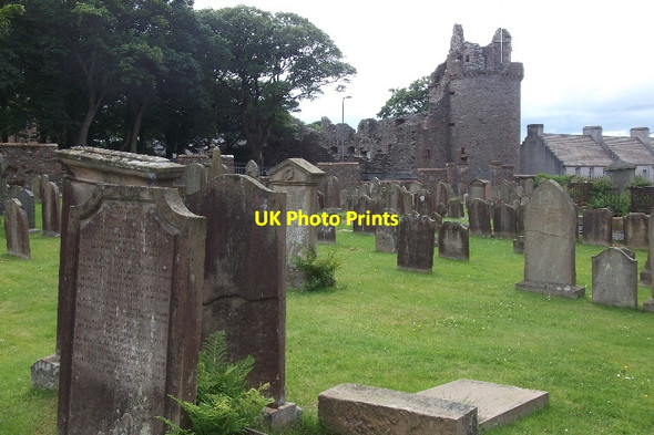 Photo 6"x4" Kirkyard, St Magnus Cathedral Kirkwall c2015