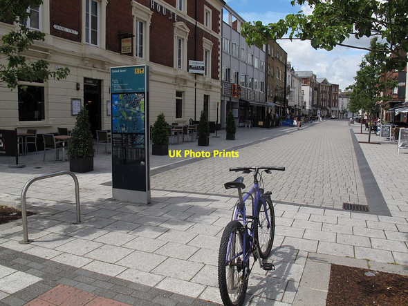 Photo 6"x4" Cycle parking, Oxford Street, Southampton Southampton c2014