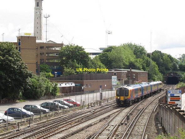 Photo 6"x4" South-West Trains service at Southampton Central Southampton c2014