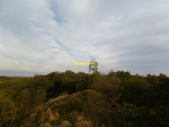 Photo 6"x4" The antenna on Bardon Hill Agar Nook c2012
