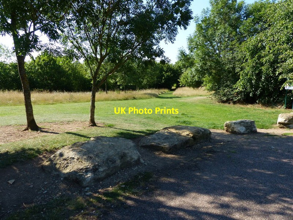Photo 6"x4" Next to the car park at Stonepit Field Park Great Linford c2015