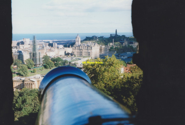Photo 6"x4" View from the cannon Edinburgh c1998