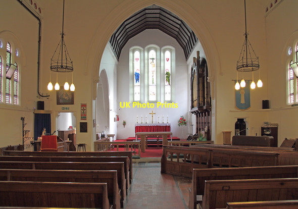 Photo 6"x4" St John the Apostle, Whetstone - East end East Barnet c2015