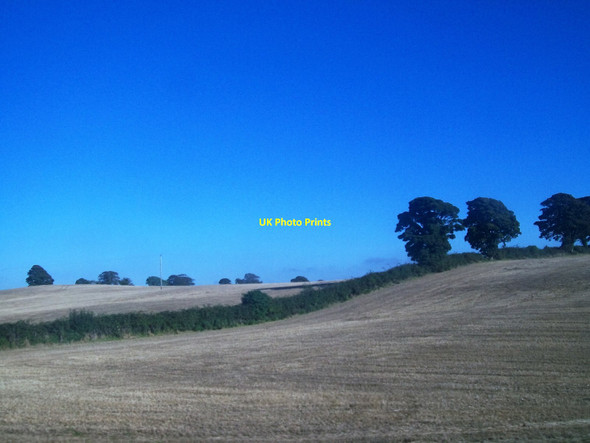 Photo 6"x4" Croplands between Clough and Dundrum Clough\/J4040 c2015