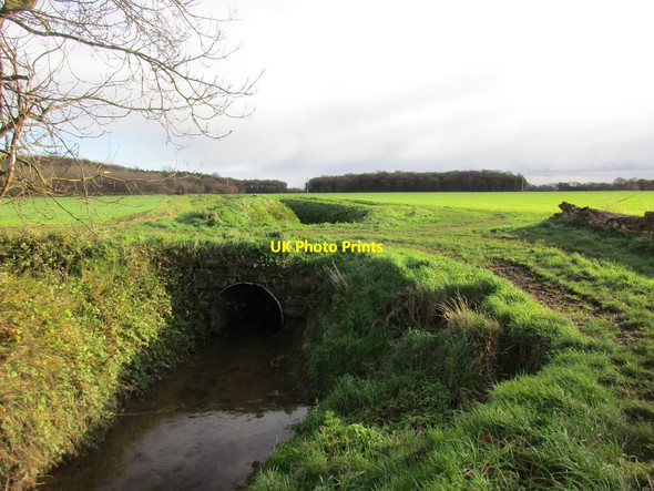 Photo 6"x4" Bridge over Womersley Beck Womersley c2015