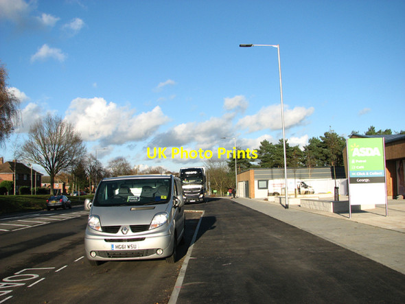 Photo 6"x4" View along Hall Road Norwich c2015