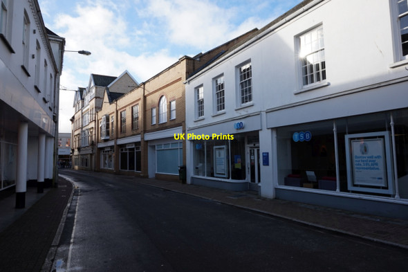 Photo 6"x4" Joy Street towards the High Street, Barnstaple Barnstaple c2015