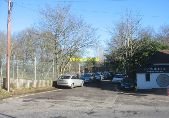Photo 6"x4" No road - free parking Fleet\/SU8054 c2015
