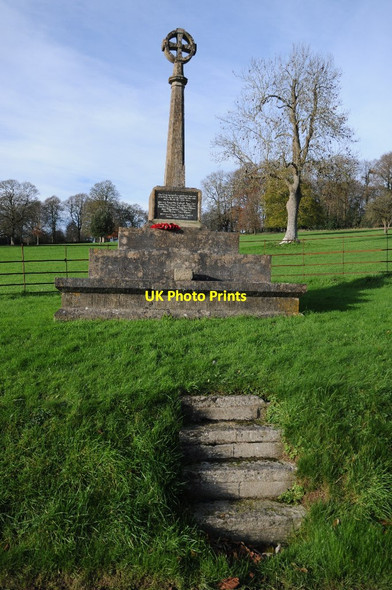 Photo 6"x4" Bagendon War Memorial Bagendon c2015