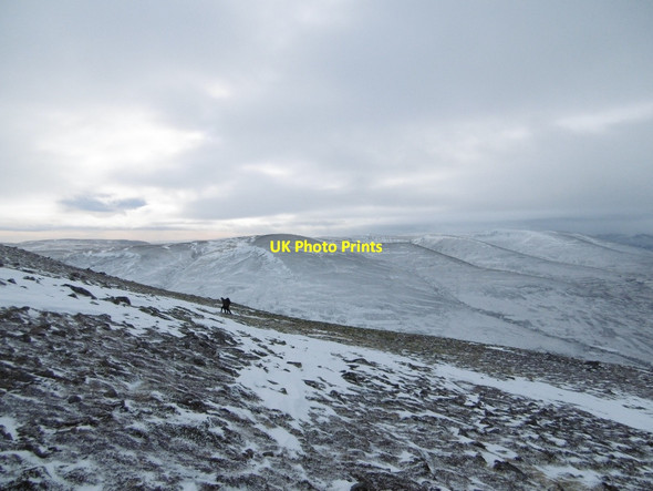 Photo 6"x4" Slopes of Meall Chuaich Meall Chuaich c2015