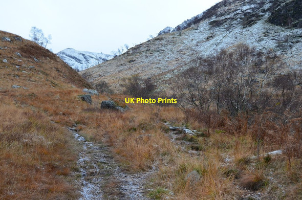 Photo 6"x4" Path to Coire a' Mhusgain Allt a' Choire Dheirg c2015