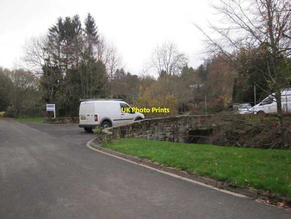 Photo 6"x4" Bridge over Shieldhill Burn, The Dell , Morpeth Morpeth c2015