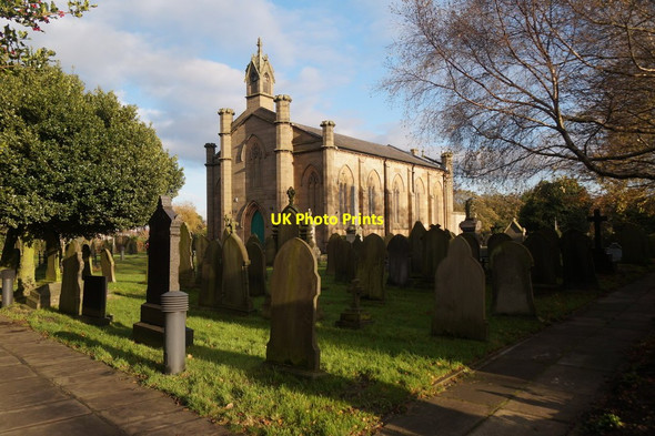 Photo 6"x4" St John the Baptist Anglican church, Burscough Burscough Bridge c2015