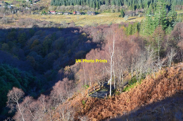 Photo 6"x4" Viewing platform, Glen Righ Bunree c2015