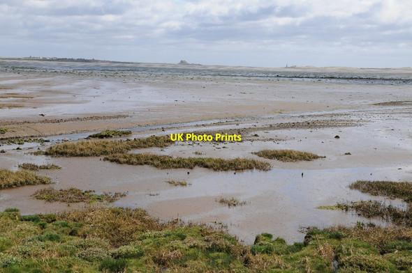Photo 6"x4" Fenham Flats Holy Island\/NU1241 c2015