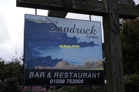 Photo 6"x4" The Sandrock Hotel, Lynton Lynton c2015
