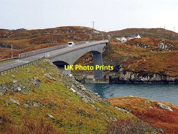 Photo 6"x4" Scalpay road bridge Caolas Scalpaigh\/NG2198 c2015