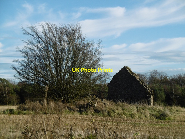 Photo 6"x4" Ruin between Cameron and Denhead Denhead\/NO4613 c2015