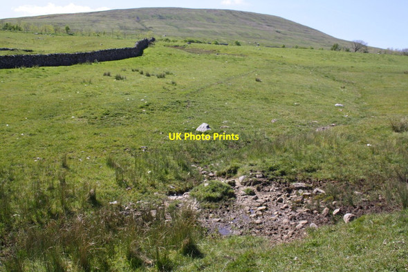 Photo 6"x4" Crossing a small stream on Selside Shaw Selside\/SD7875 c2015