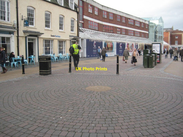 Photo 6"x4" Angel Place Worcester c2015