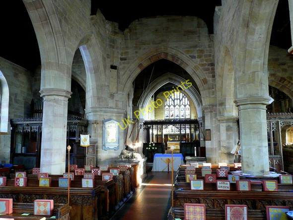 Photo 6"x4" St. Bartholomew's church, Tong, interior Tong\/SJ7907 c2009