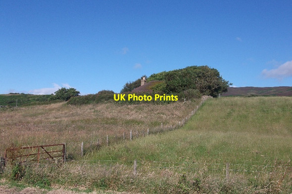 Photo 6"x4" Overgrown house Achrimsdale c2015