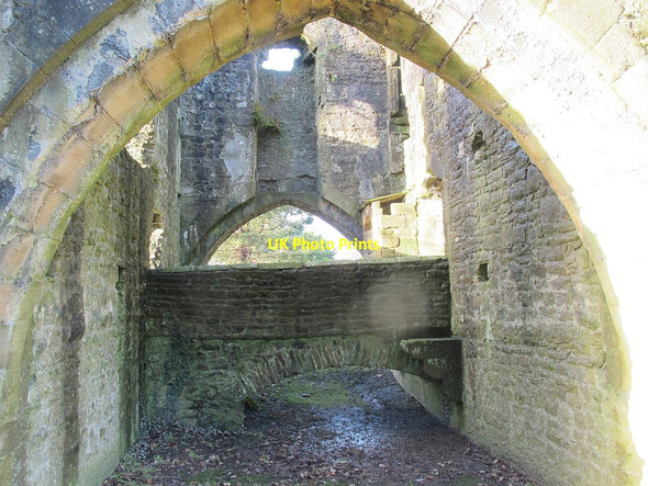 Photo 6"x4" Whalley Abbey: reredorter Whalley c2015