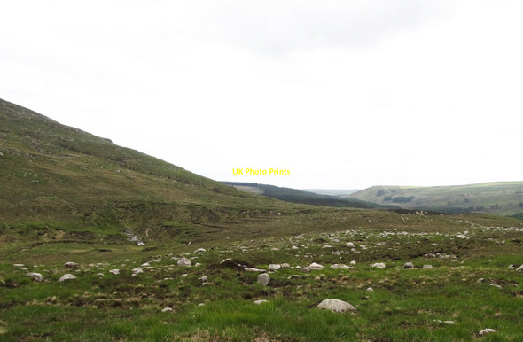 Photo 6"x4" The Annalong River eroding its way through the terminal moraine Annalong c2015