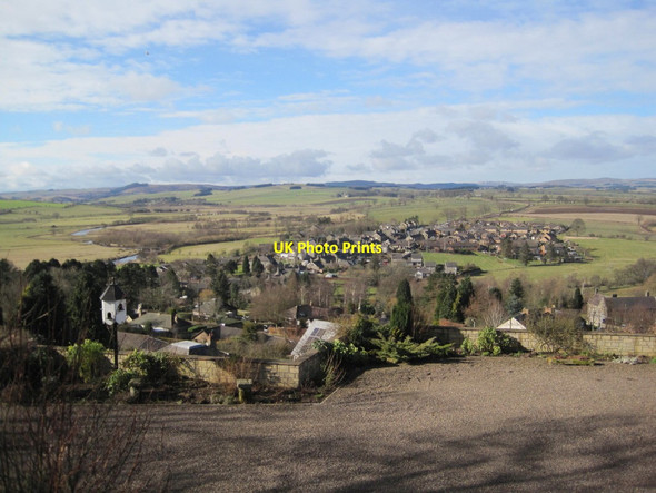 Photo 6"x4" Thropton from Physic Lane Thropton c2015