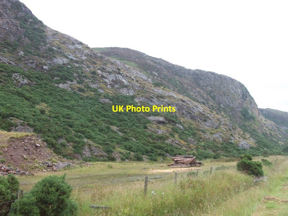 Photo 6"x4" Crags, Strath Fleet Kinnauld c2015