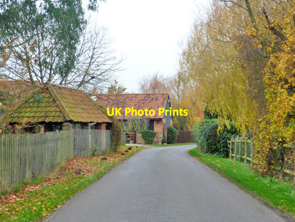 Photo 6"x4" Copt Hall Lane Little Wigborough c2015