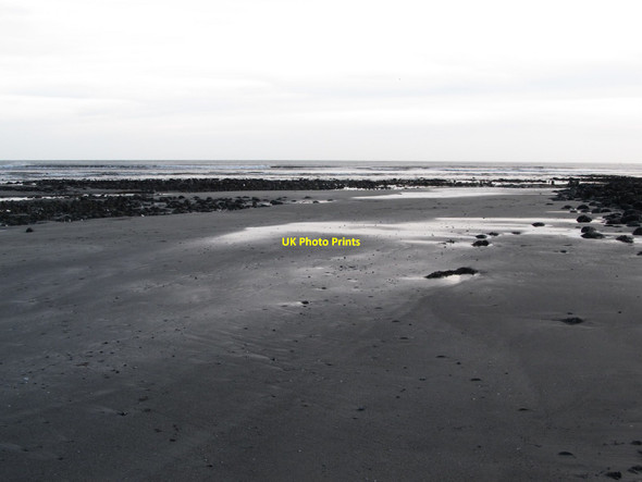 Photo 6"x4" Exposed beach south of the Glen River outfall Newcastle\/J3732 c2015