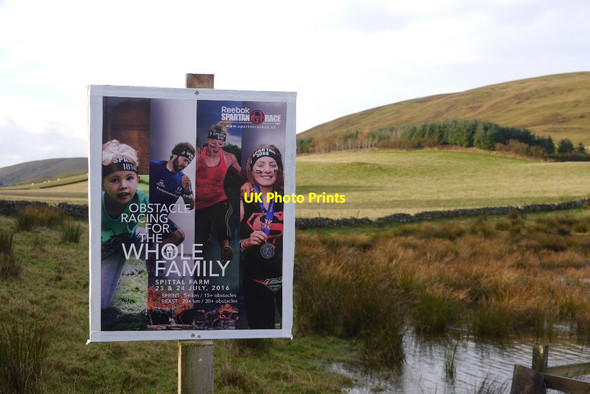 Photo 6"x4" Event poster, Spittal Farm Carlops c2015