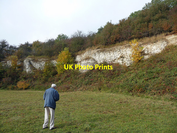 Photo 6"x4" Candlesby Hill Quarry, Candlesby (2) Welton le Marsh c2012