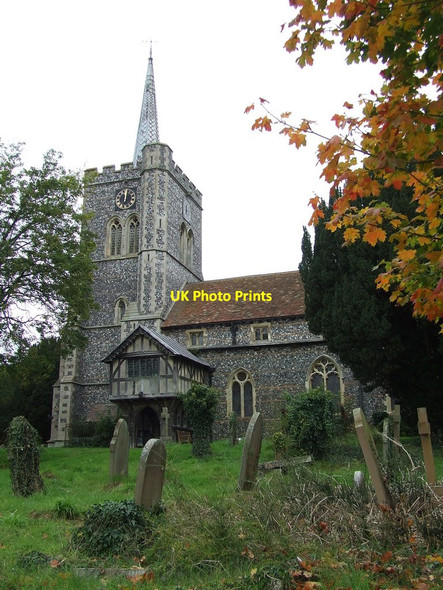 Photo 6"x4" The Church Of St Mary Radwinter Radwinter c2015