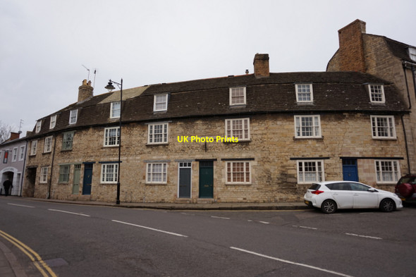 Photo 6"x4" Houses on All Saints Place, Stamford Stamford\/TF0207 c2015