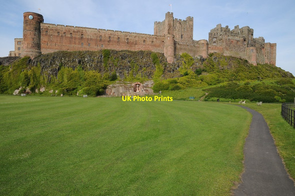 Photo 6"x4" Bamburgh Castle Bamburgh c2015