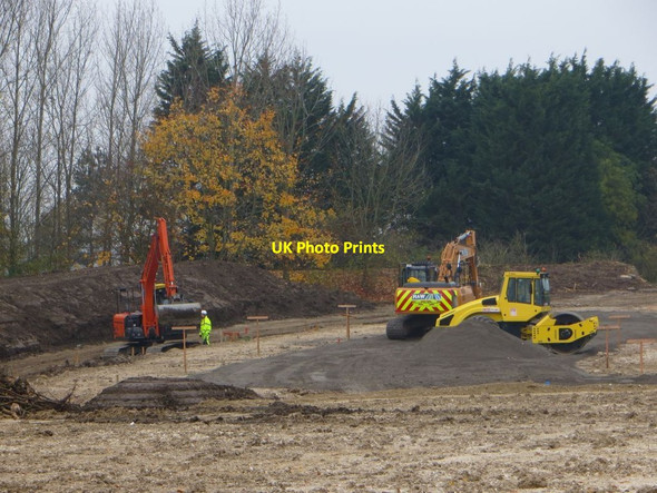 Photo 6"x4" Side of the carriageway Chilton\/SU4885 c2015