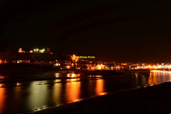 Photo 6"x4" Whitby, night Whitby\/NZ8910 c2015