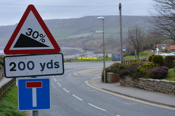 Photo 6"x4" Impending gradients, Robin Hood's Bay Robin Hood's Bay\/NZ9505 c2015