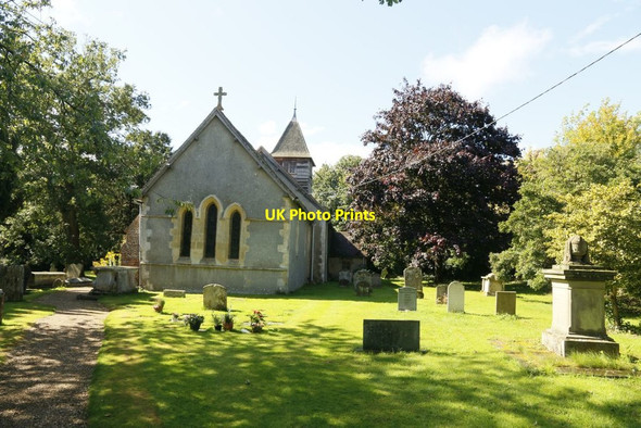 Photo 6"x4" St Clement's Church Ashampstead c2015