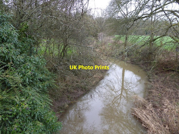 Photo 6"x4" The River Lox seen from Drungewick Lane Bucks Green c2015