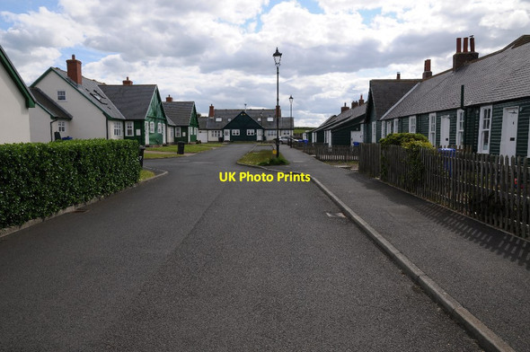 Photo 6"x4" Armstrong Cottages, Red Barns Bamburgh c2015