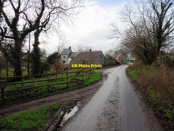 Photo 6"x4" Approaching Wiltown Wiltown\/ST1716 c2015