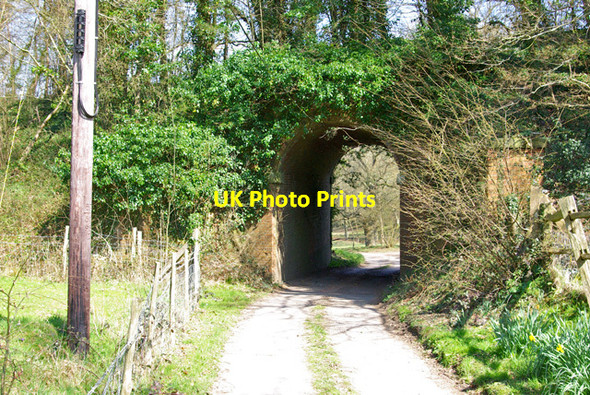 Photo 6"x4" Old railway bridge Mayfield\/TQ5826 c2007